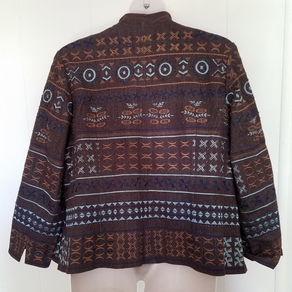 Fabulous embroidered & beaded jacket - Picture 2 of 8